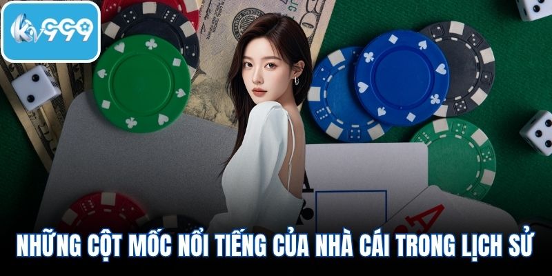 Những cột mốc nổi tiếng của nhà cái trong lịch sử